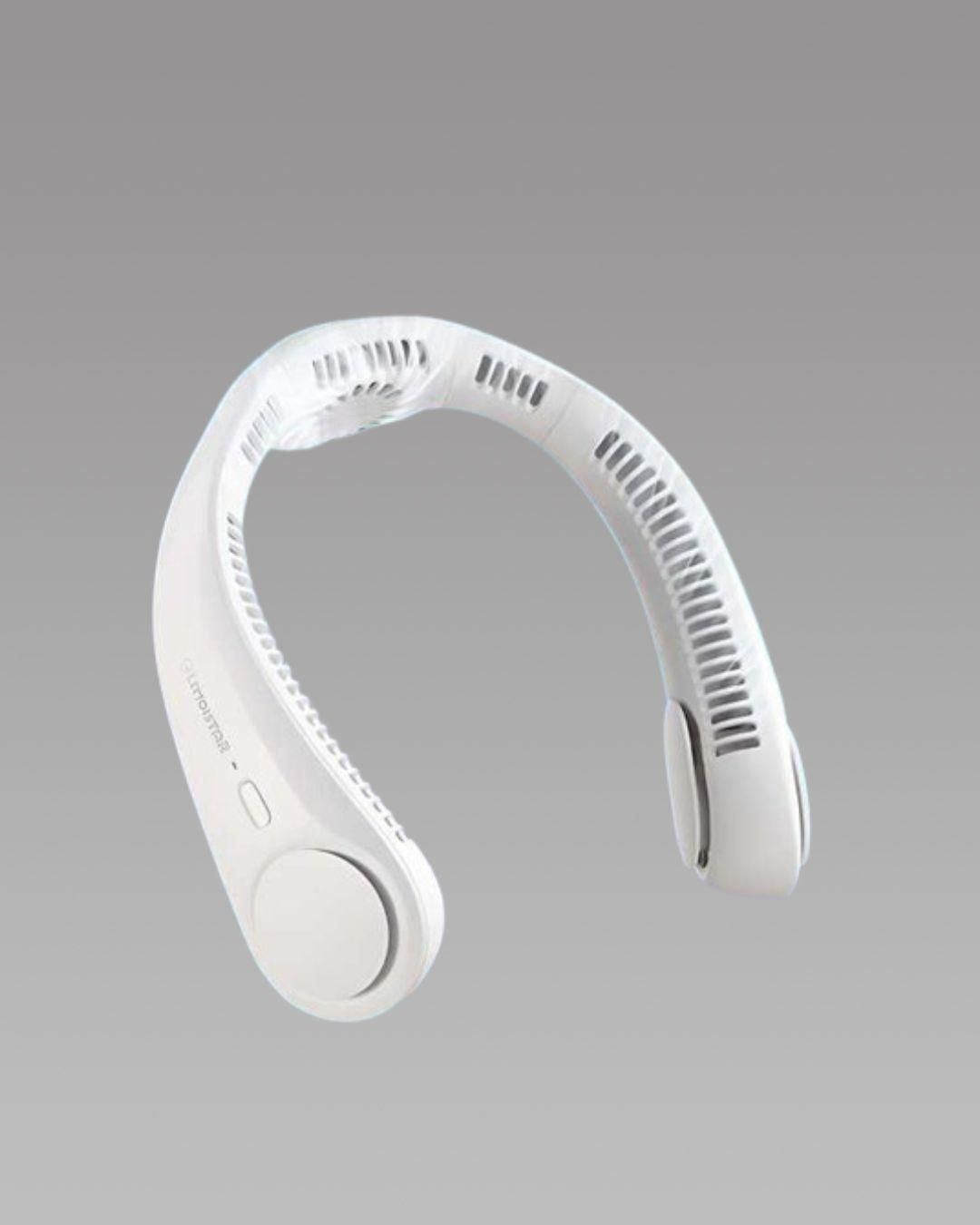 Ultimate 79 mAh Portable Neck Fan – 5200 Outlets for 360° Cooling!