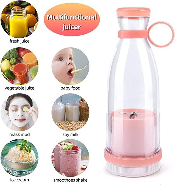 MIXEN 350ML Portable Blender | USB Smoothie & Juice Maker for Travel, Gym & Office