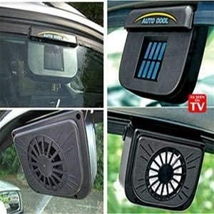 Solar-Powered Auto Air Vent Cool Fan – Stay Cool on the Go!