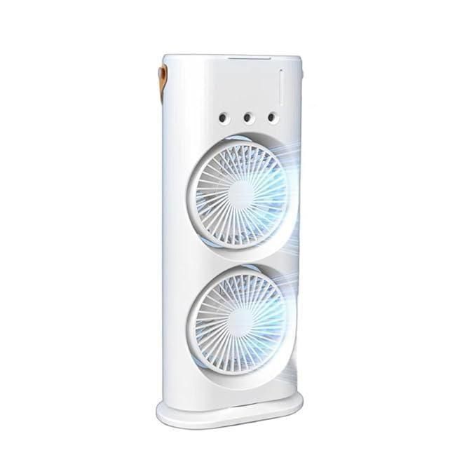 Double-Ended Spray Fan | Portable Mist Cooling & Electric Fan