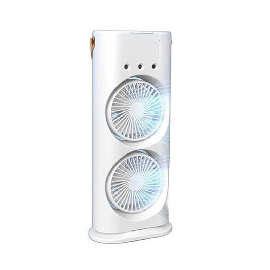 Double-Ended Spray Fan | Portable Mist Cooling & Electric Fan