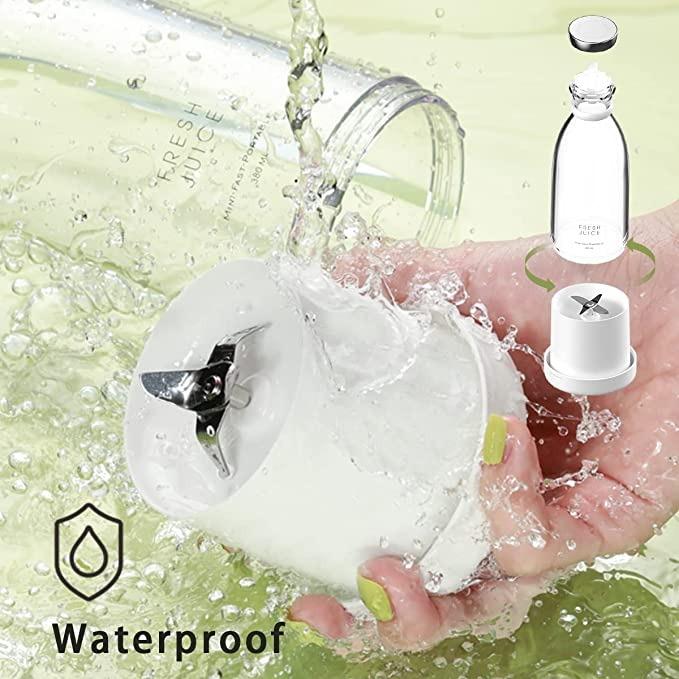 MIXEN 350ML Portable Blender | USB Smoothie & Juice Maker for Travel, Gym & Office