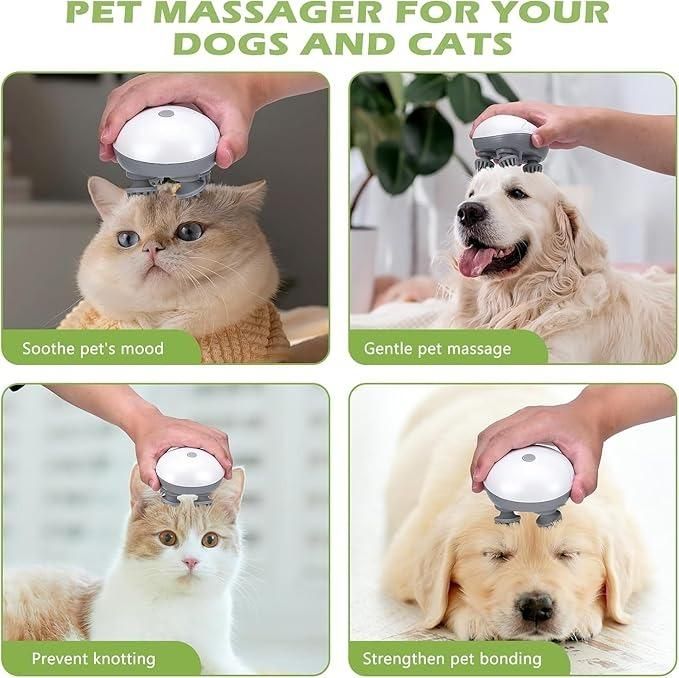 Electric Handheld Massager | Relaxing Body, Head, and Scalp Massager for Home & Travel